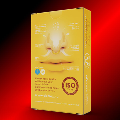 Airmax SPORT Nasal Dilator - Trial Pack | 1 x Medium 1 x Small