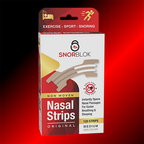 Snorblok Nasal Strips | 120 strips | Medium Size
