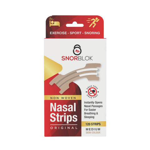 Snorblok Nasal Strips | 120 strips | Medium Size