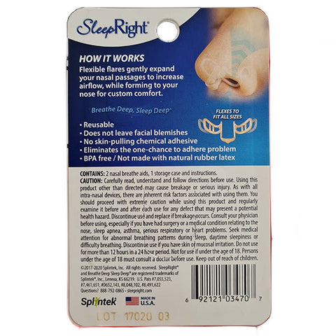 SleepRight Nasal Dilator