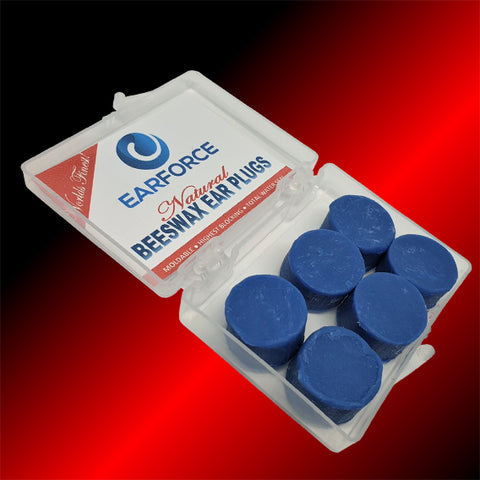 Snorblok Beeswax Earplugs (3-Pack) - NRR34 Rated