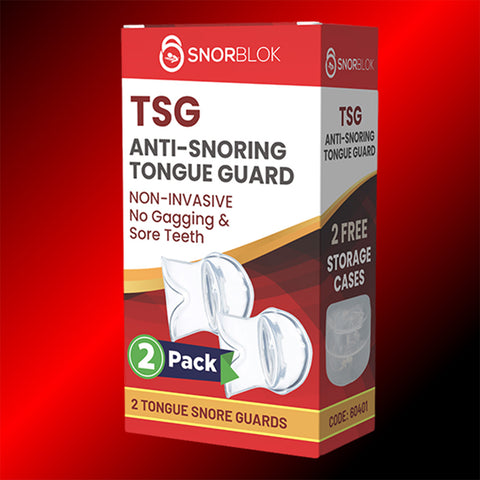 Anti Snoring Tongue Stabiliser Guard 2 Pack | Snorblok