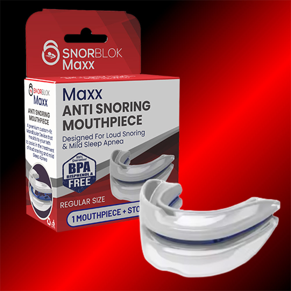 Snorblok Maxx | Adjustable Anti-Snoring Mouthpiece Appliance – Snorblok ...