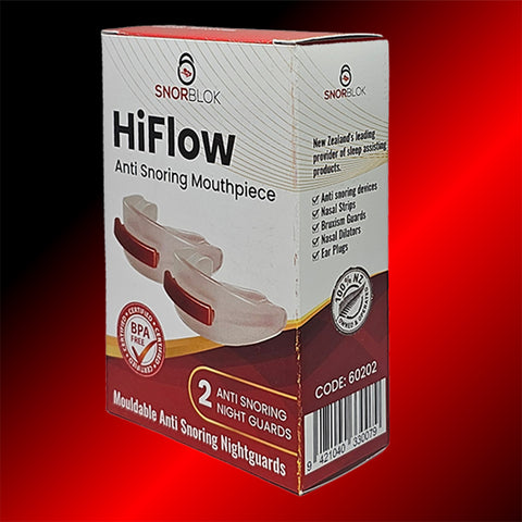 Snorblok HiFlow Anti-Snoring Mouthguard 2 Pack
